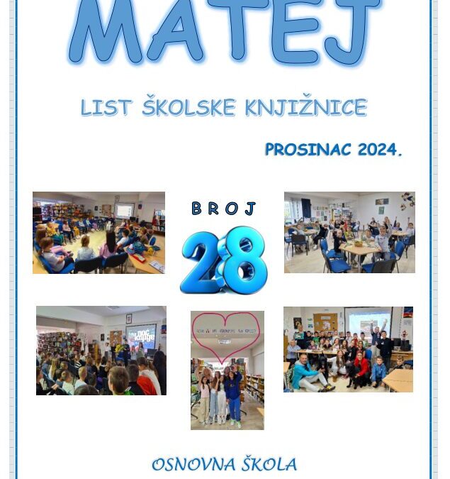 „MATEJ“ broj 28!