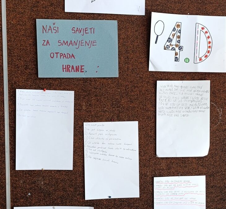 Obilježavanje prigodnih dana u 4. d razrednome odjelu – projekt Prehrambena pismenost – FoodEducators projekt/program