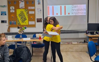 11. 11. – DAN HRVATSKIH KNJIŽNICA (u našoj veseloj školskoj)
