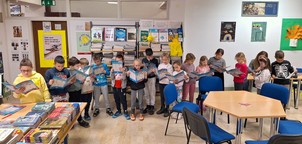 Prva posudba lektire – veliki korak za male čitatelje!