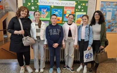 Naši učenici na županijskom natjecanju Čitanjem do zvijezda