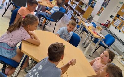Veseli svibanj s predškolcima u školskoj knjižnici