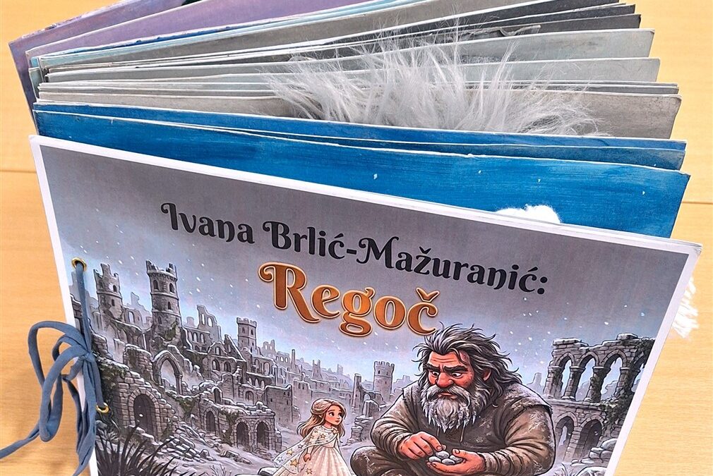 Početak Mjeseca hrvatske knjige u znaku Dana bijeloga štapa – 16. taktilna slikovnica učiteljice Jadranke Novak